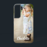 Benutzerdefinierter Foto Personalisiert Samsung Galaxy Hülle<br><div class="desc">Personalisiert Samsung Galaxy S22 Case für benutzerdefiniertes Foto</div>