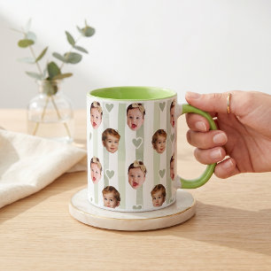 Benutzerdefinierter Foto-Streifenbecher Süßes Ba Tasse