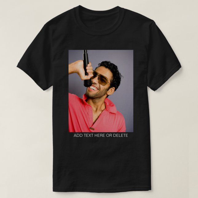 Benutzerdefinierter Foto T-Shirt (Design vorne)