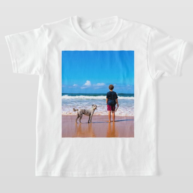 Benutzerdefinierter Foto-T - Shirt mit Ihren bevor (Ablage )