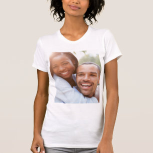 Benutzerdefinierter Foto-T - Shirt mit Ihren Fotos