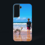 Benutzerdefinierter Foto-Text mit Fotos für Hausti Samsung Galaxy Hülle<br><div class="desc">Individuelle Foto- und Textdateien Samsung Galaxy Hüllen oder iPhone Cases - Eigenes Design mit Haustieren machen - Personalisierte Familie / Freunde / Haustiere oder Persönliches Geschenk - Foto und Text hinzufügen / Name - Umgestalten und verschieben oder entfernen und hinzufügen / Elemente / Text mit Anpassungstool ! Wählen Sie Schriftart...</div>