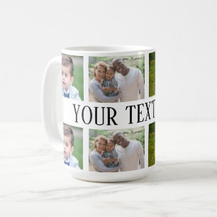 Benutzerdefinierter Foto- und Textbecher, Personal Kaffeetasse