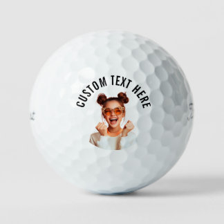 Benutzerdefinierter Foto- und Texttitel Titleist 2 Golfball