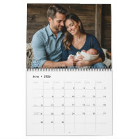 Benutzerdefinierter Fotokalender – ganzseitige mon