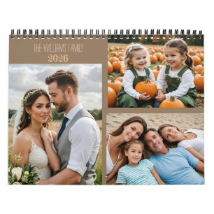 Benutzerdefinierter Fotokalender – ganzseitige mon Kalender