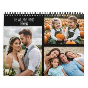 Benutzerdefinierter Fotokalender – monatliche Foto Kalender