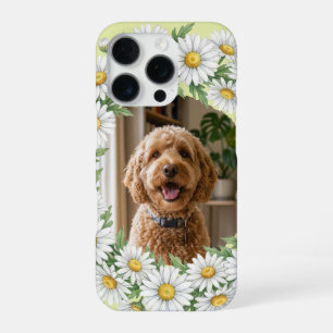 Benutzerdefinierter Fotokranz aus Gänseblümchen Go iPhone 16 Pro Hülle