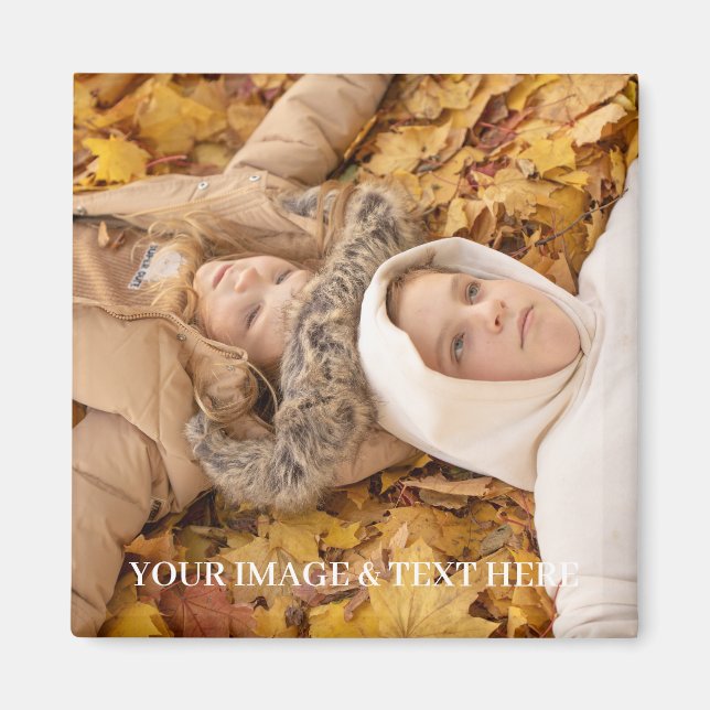 Benutzerdefinierter Fotomagnet Magnet (Vorne)