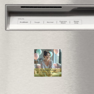 Benutzerdefinierter Fotosquare 'In liebevoller Eri Magnet