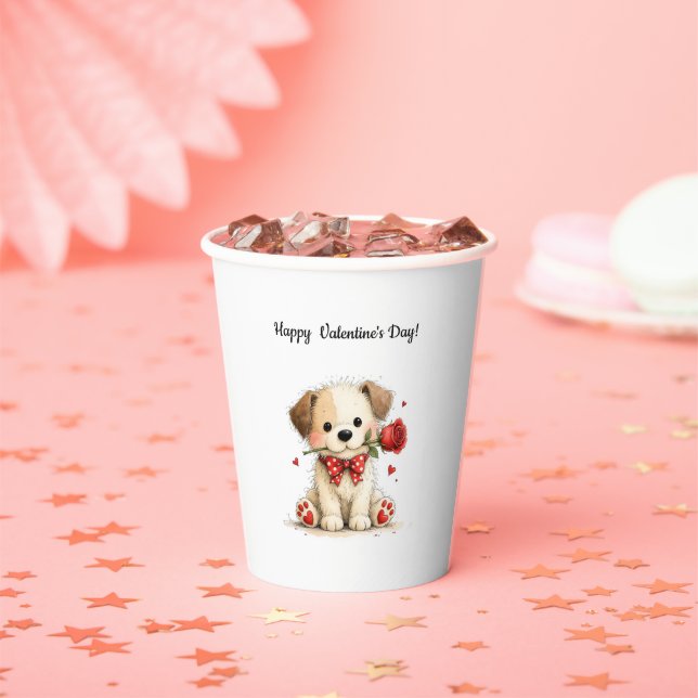 Benutzerdefinierter Froher Valentinstag Becher (Insitu)