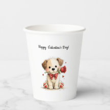 Benutzerdefinierter Froher Valentinstag Becher