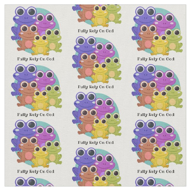 Benutzerdefinierter Frosch Stoff (Nahaufnahme)