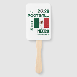 Benutzerdefinierter Fußball MEXICO Fächer