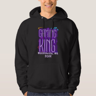 Benutzerdefinierter Gaming-King für den Gamer-Loca Hoodie
