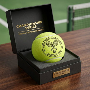 Benutzerdefinierter Geschäftslogo-Branded-Promotio Tennisbälle