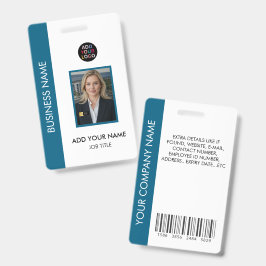 Benutzerdefinierter Geschäftslogo-Foto-ID-Ausweis  Ausweis