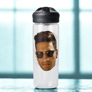 Benutzerdefinierter Gesichtsausschnitt Junggeselli Trinkflasche
