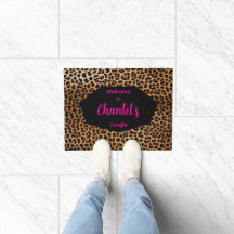 Benutzerdefinierter Glamoratti Leoparden-Druck-Wil