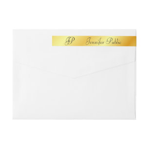 Benutzerdefinierter Glamour Gold Look Moderne eleg