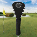 Benutzerdefinierter Golfklub Name Personalisiert S Golf Headcover<br><div class="desc">Mit klassischen gekreuzten Golfklubs und einem Retro-Effekt im Retro-Briefmarke-Look sind diese Kopfabdeckungen des Golfclubs ideal für alle Golfclubs und Golfclubs. Personalisieren Sie Ihren Aufenthalt mit dem Namen des Clubmitglieds,  dem Namen des Golfklubs und dem Jahr,  in dem der Golfclub gegründet wurde. Entwickelt von Thisisnotme©</div>