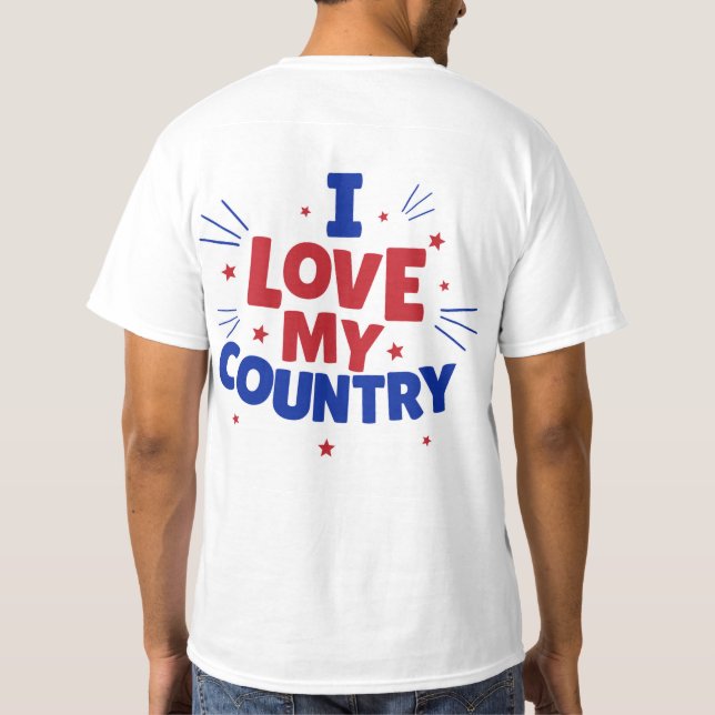 "Benutzerdefinierter grafischer T - Shirt - Einzig (Rückseite)