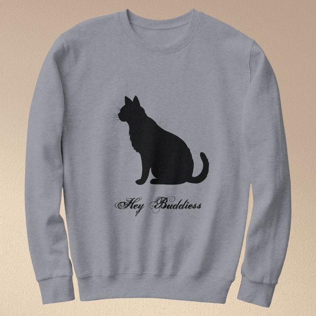 Benutzerdefinierter grauer Pullover für schwarze K (Von Creator hochgeladen)