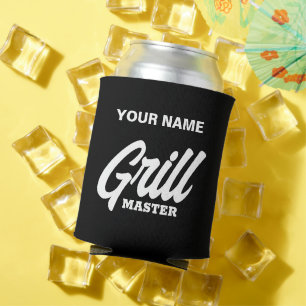 Benutzerdefinierter Grillmeister kann das Geschenk Dosenkühler