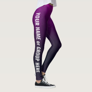 Benutzerdefinierter Gruppenname und Leggings von T