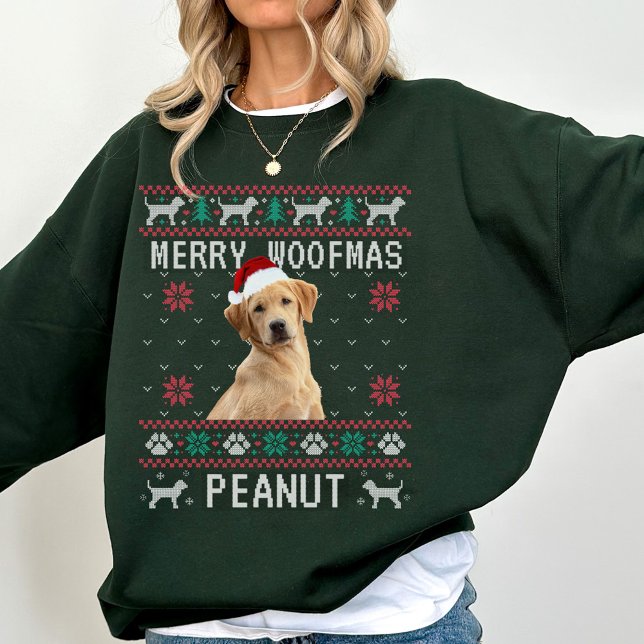 Benutzerdefinierter hässlicher Weihnachtspullover  Sweatshirt (Von Creator hochgeladen)