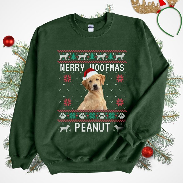 Benutzerdefinierter hässlicher Weihnachtspullover  Sweatshirt (Von Creator hochgeladen)