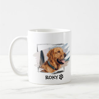 Benutzerdefinierter Haustier-Fotomug mit Namen und Kaffeetasse