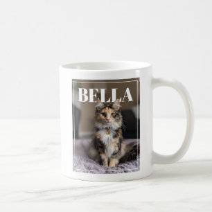 Benutzerdefinierter Haustiername PhotoPop Kaffeetasse