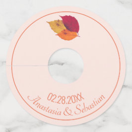 Benutzerdefinierter Hochzeitname Datum Farbige Her