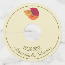 Benutzerdefinierter Hochzeitname Datum Farbige Her