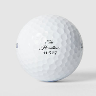 Benutzerdefinierter Hochzeitsgolfball Golfball