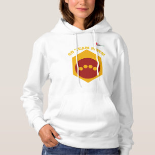 Benutzerdefinierter Hoodie 'Dog Mom Cheer Squad'