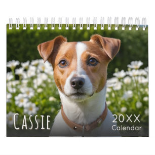 Benutzerdefinierter Hund Foto-Kalender Kalender