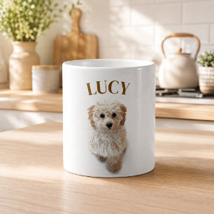 Benutzerdefinierter Hund Photo Tasse – Personalisi