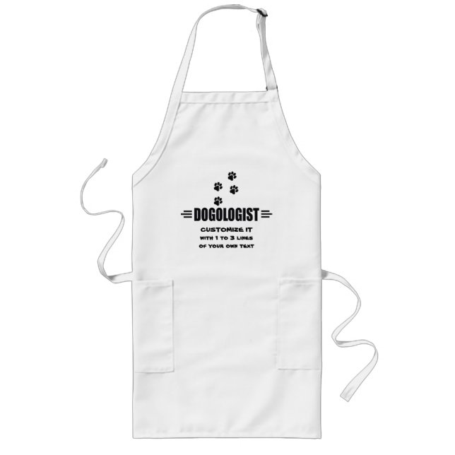 Benutzerdefinierter Hundeüberzug Lange Schürze (Vorne)