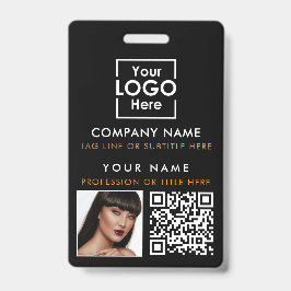 Benutzerdefinierter ID-Foto QR-Code für Mitarbeite Ausweis