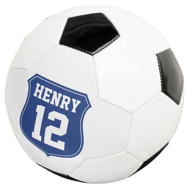 Benutzerdefinierter Jersey-Zahlenfußball für Kinde Fußball (Dreiviertel)
