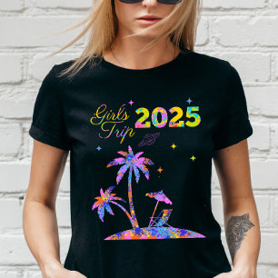 Benutzerdefinierter Junggesellinnenabschied 2025 T-Shirt