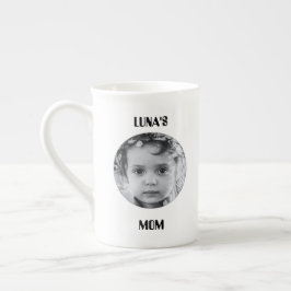 Benutzerdefinierter Kaffee-Becher mit Bild & Namen Prozellantasse