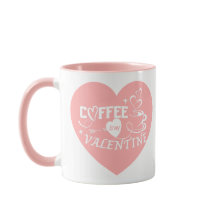 Benutzerdefinierter Kaffee-Liebhaber Rosa Herz Pfe