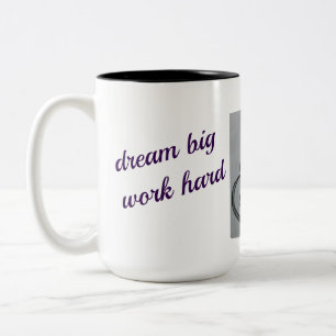 Benutzerdefinierter Kaffeebecher, Ästhetische Tass Zweifarbige Tasse