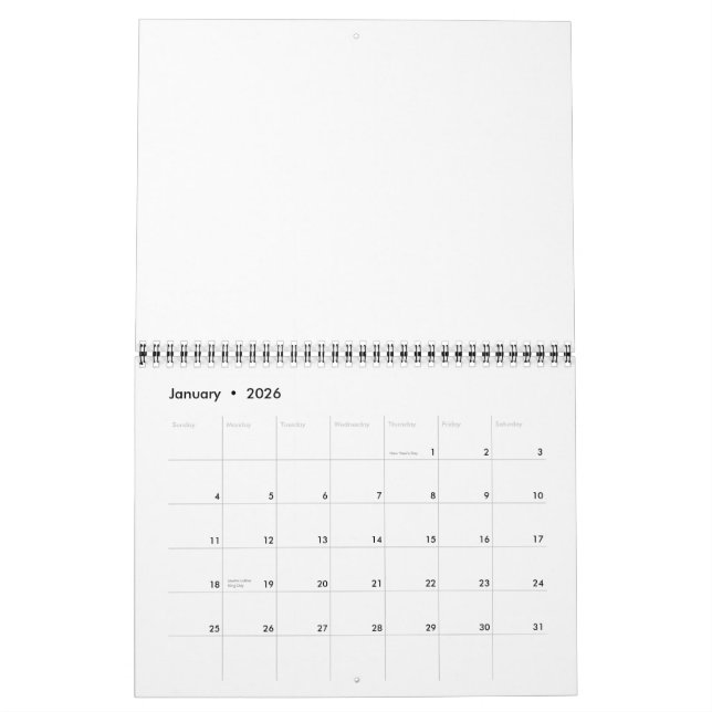 Benutzerdefinierter Kalender (Jan 2026)