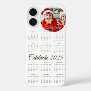 Benutzerdefinierter Kalender 2025 iPhone 16 Hülle