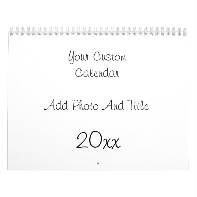 Benutzerdefinierter Kalender Hinzufügen von Bild u (Titelbild)