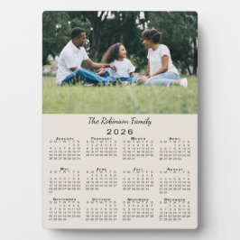 Benutzerdefinierter Kalender mit Foto und Namen 20 Fotoplatte